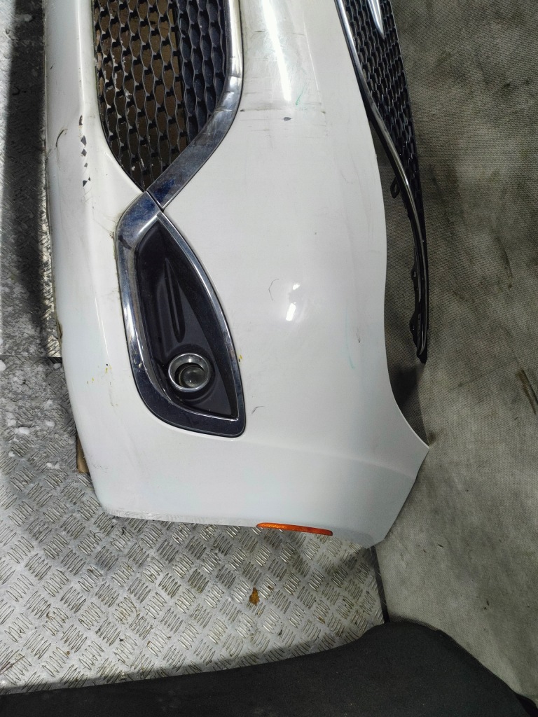 фото №3, Chrysler pacifica 2018 бампер передний решётка радиатора kompletny pw7 белый