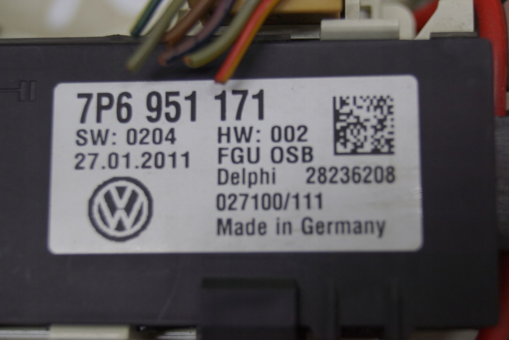 фото №8, Лампа потолочный vw touareg 7p 7p6947001