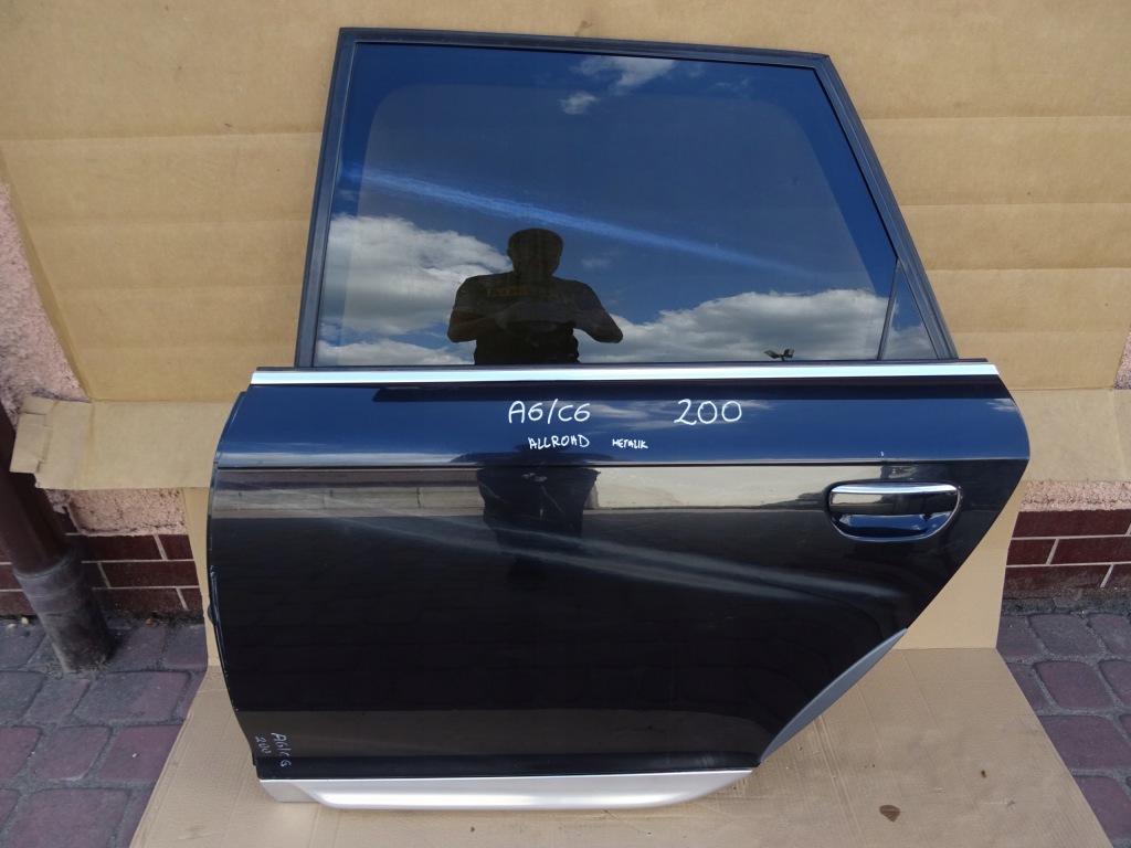 фото №1, Audi a6 c6 двері ліва задня kombi allroad