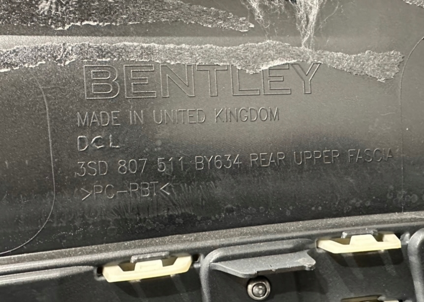 фото №11, Bentley continental gt задний бампер 3sd807511