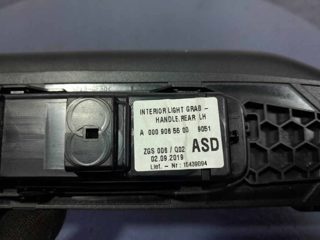 фото №4, Mercedes s w222 lift кронштейн ручка лампа стельовий ліва a0009065600