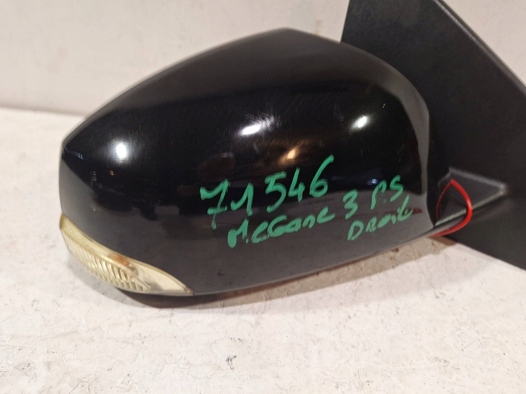 фото №6, Дзеркало зовнішнє праве 7 pin renault megane iii rs coupe 3d 09-
