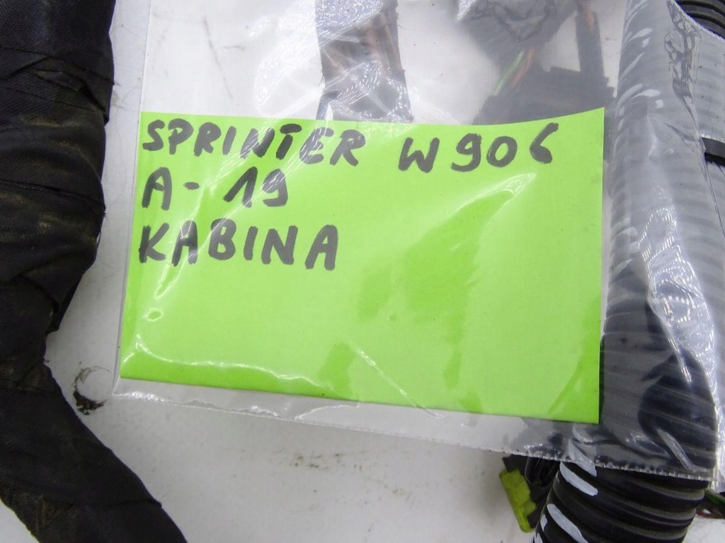 фото №5, Mercedes sprinter w906 906 06-13 жгут электропроводка кабины салона anglik