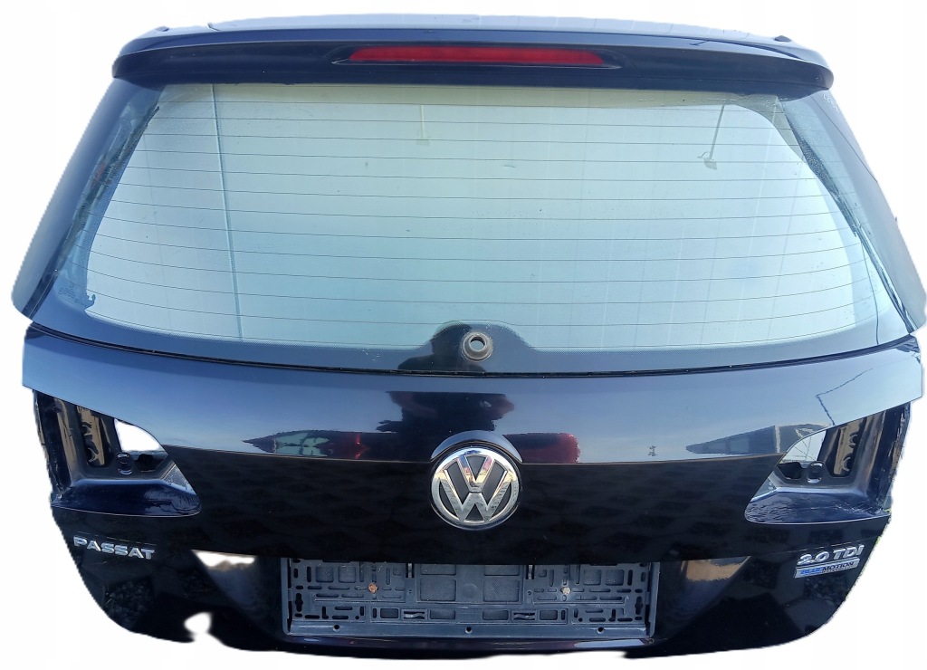 фото №1, Крышка багажника багажника vw passat b7 kombi lc9x спойлер