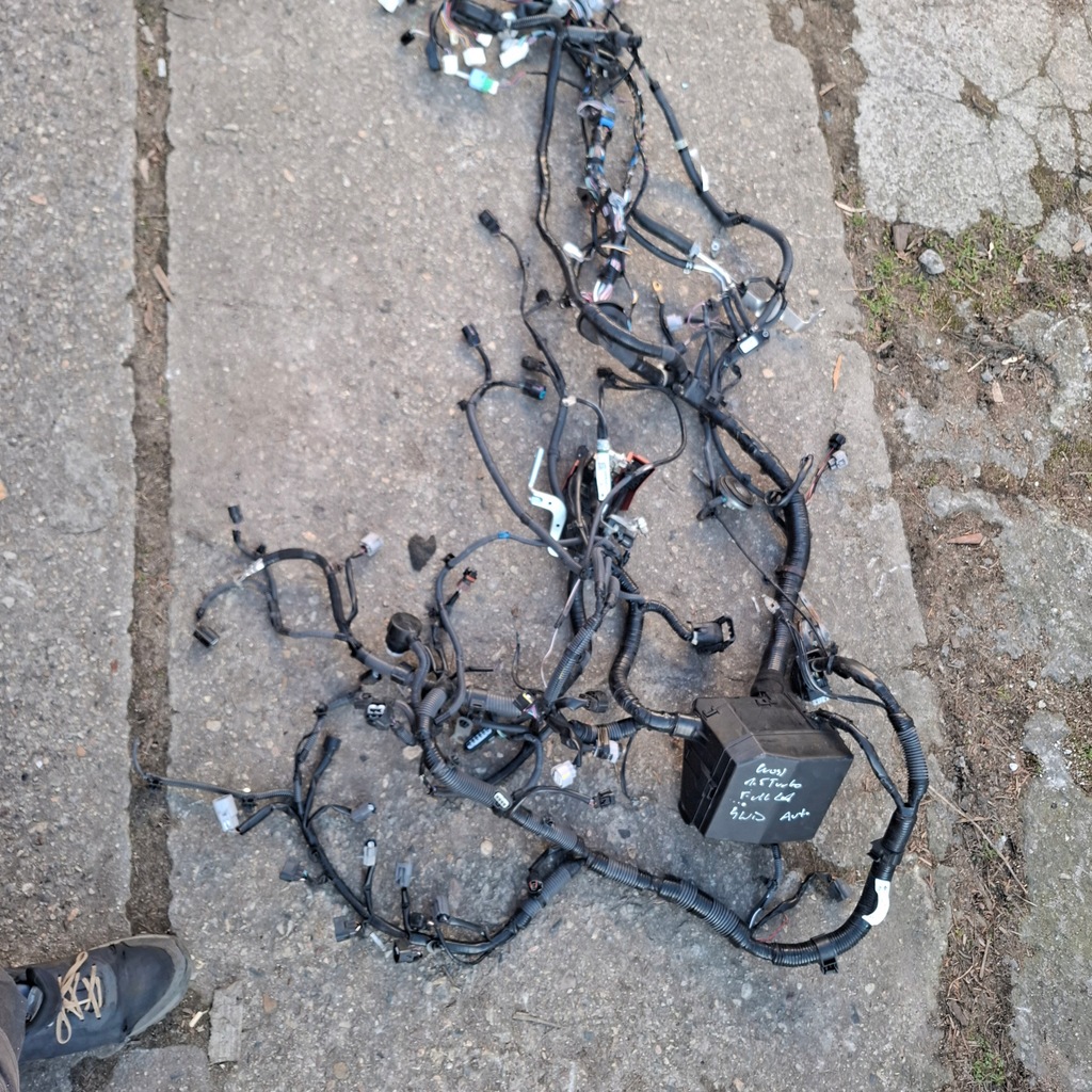 фото №13, Mitsubishi eclipse cross 18- 4wd 4x4 автоматическая коробка передач 1.5 электропроводка жгут провода