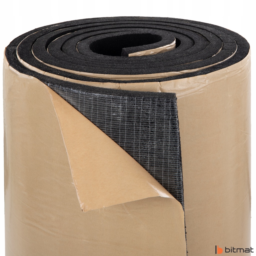 Мат ізоляційна ognioodporna bitmat 20mm шумоізоляційна samoprzylepna двигуна Недорого