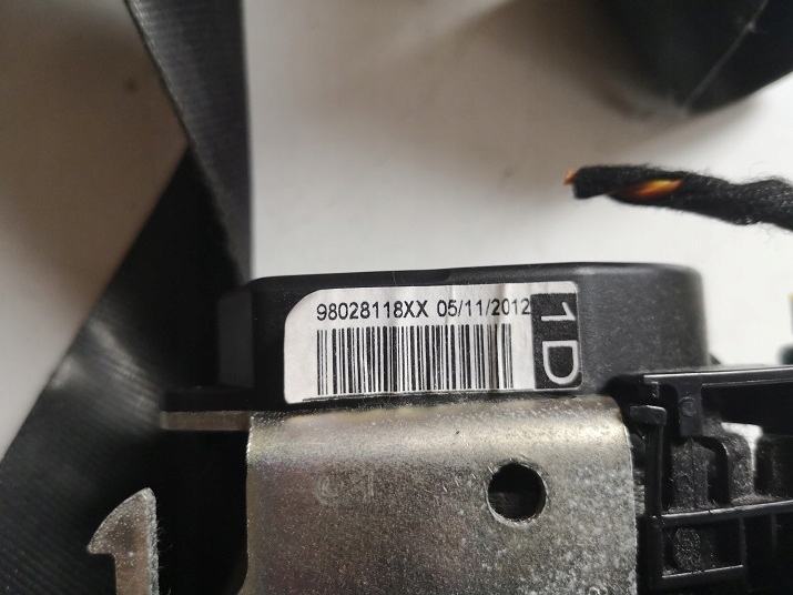 фото №7, Citroen ds5 подушки безопасности ремни датчик набор