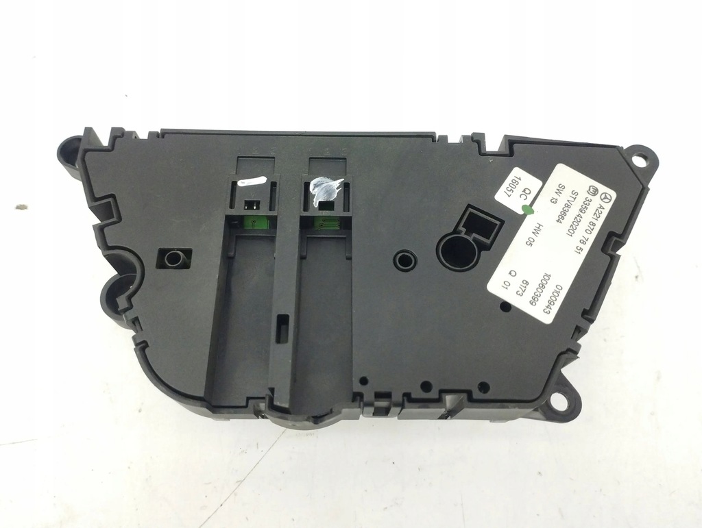 фото №7, Mercedes-benz s w221 2007 задняя сторона левая панели управление, переключатели