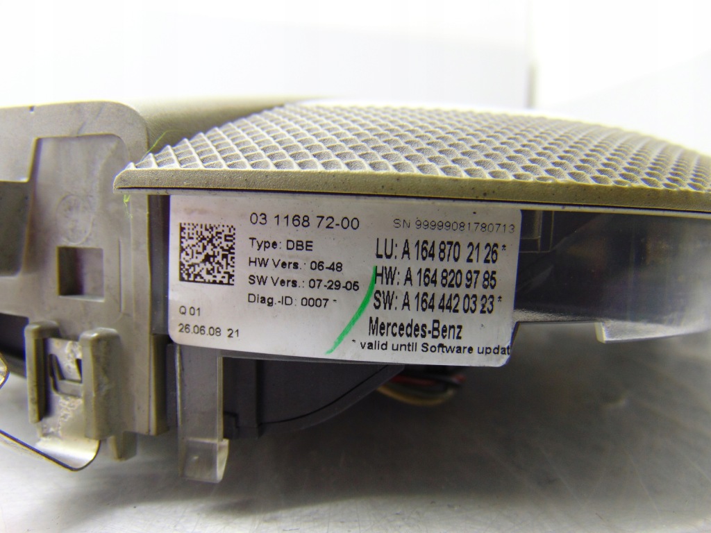 фото №4, Лампа освещение салона кабины mercedes ml w164 a1648702126