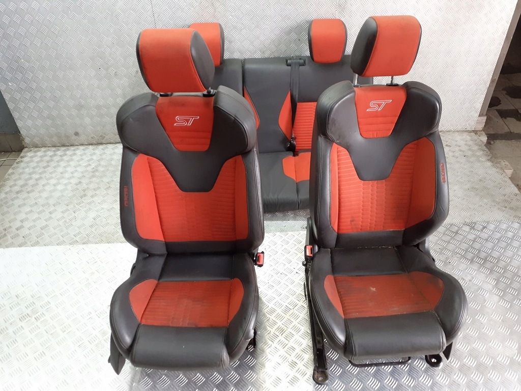 фото №11, Сиденья кожаный комплект ford fiesta mk7