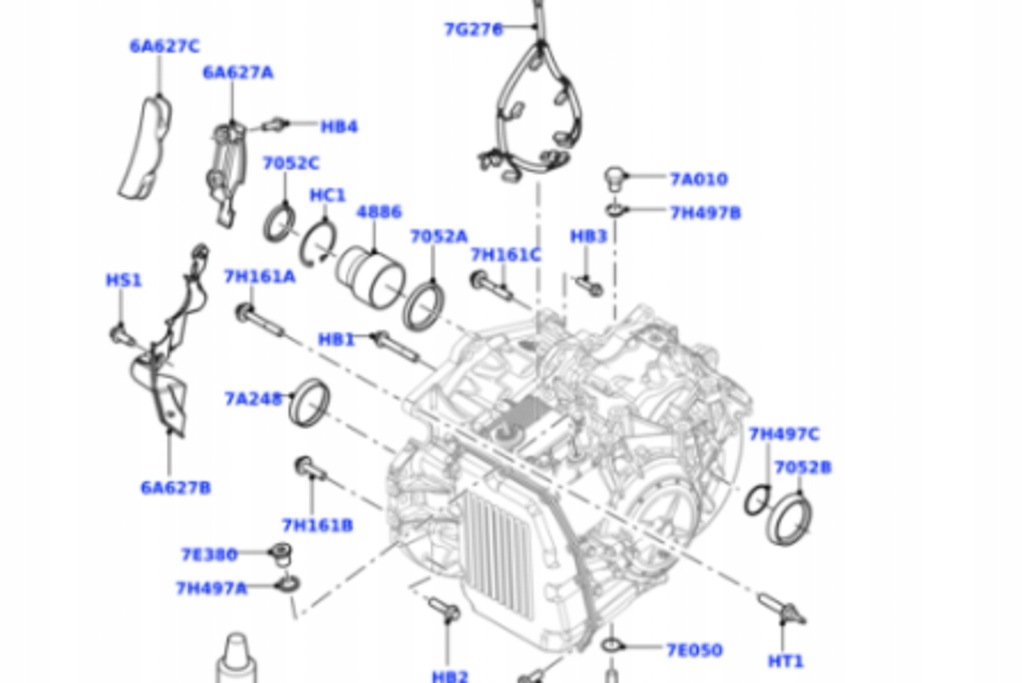 фото №8, Land rover freeer 2 l359 крышка сливной масла przekładniowego новый orygina