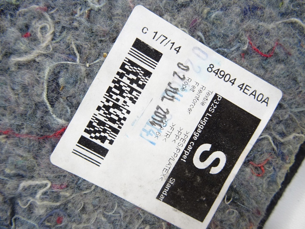 фото №6, Nissan qashqai ii j11 килимок оббивка підлога багажника 849044ea0a