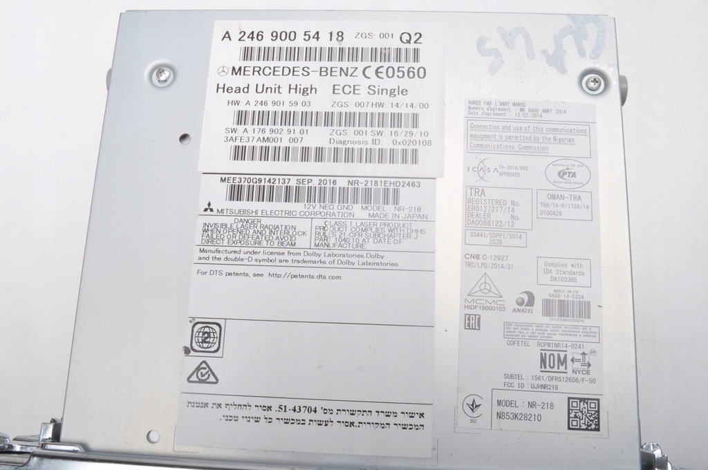 фото №6, Mercedes x156 w176 радио навигация a2469005418