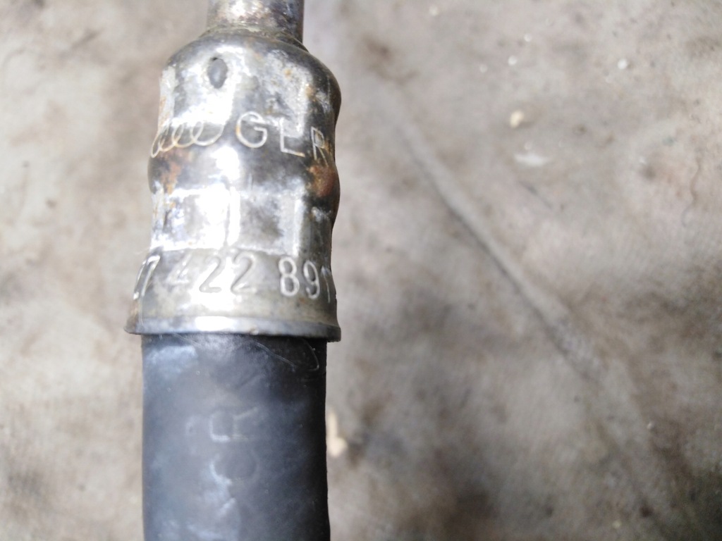 фото №8, Audi a6 c5 шланг підсилювача 2,7 bi turbo 4z7422891a