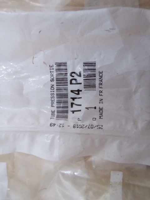 фото №6, Шланг трубка фильтр fap dpf citroen peugeot 1714p2