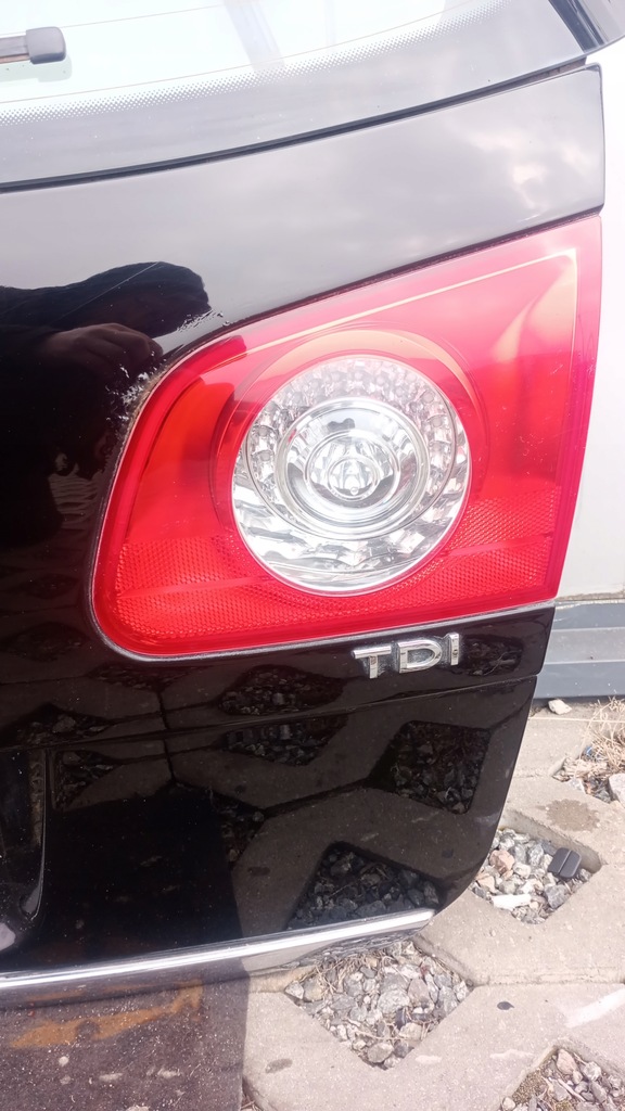 фото №9, Крышка багажника багажника czarna vw passat b6 kombi lo41