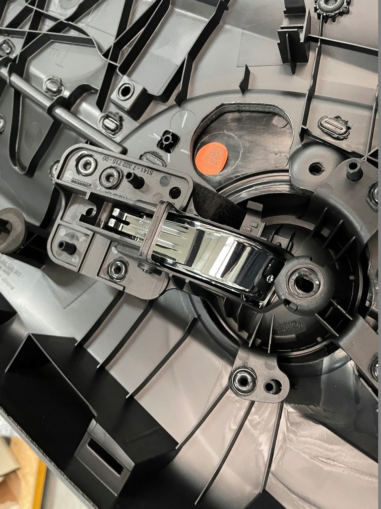 фото №6, Mini f54 clubman обшивка задний задняя левый hazy grey