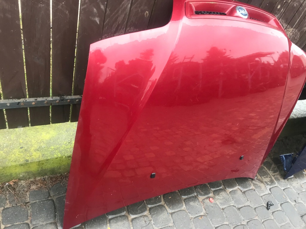 фото №2, Fiat albea palio lift strada капот 132 bordowa