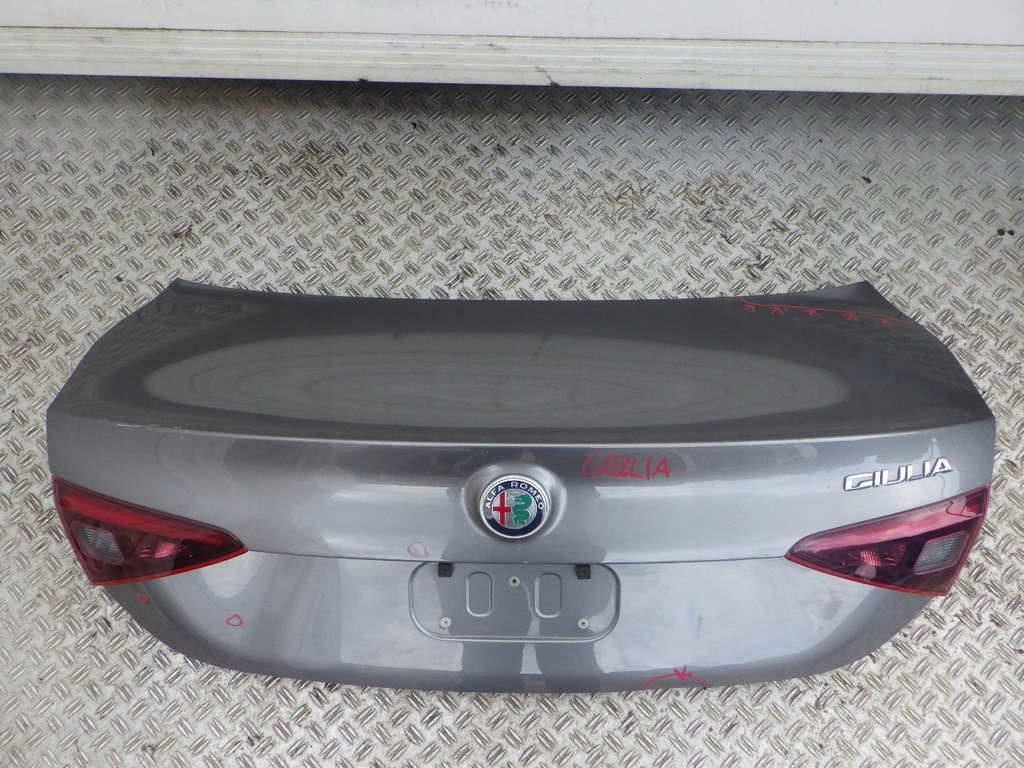 фото №7, Alfa romeo giulia крышка багажника задняя задняя