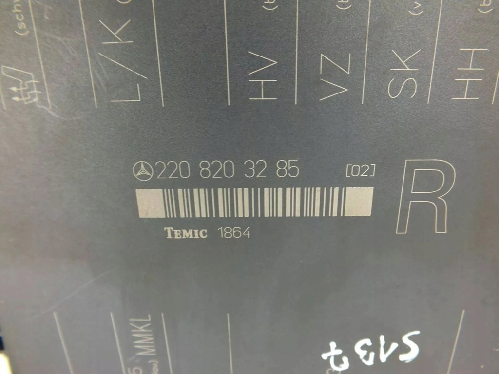 фото №4, Модуль сидіння mercedes-benz slk r170 2208203285