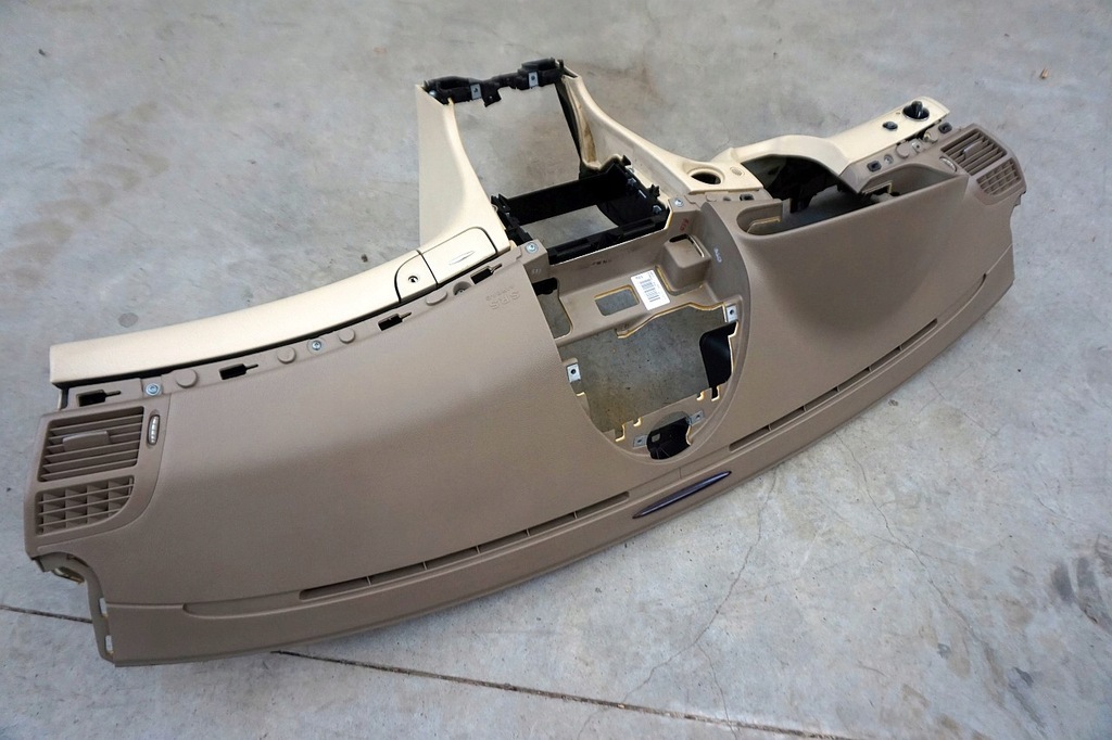 фото №6, Mercedes w211 приборная панель приборная консоль beż бардачок