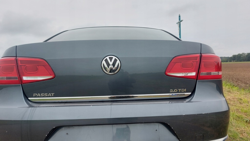 фото №1, Крышка багажника задняя задняя багажника vw passat b7 sedan lk7x