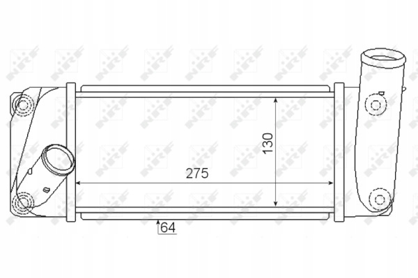 Nrf інтеркулер toyota Зі Шроту