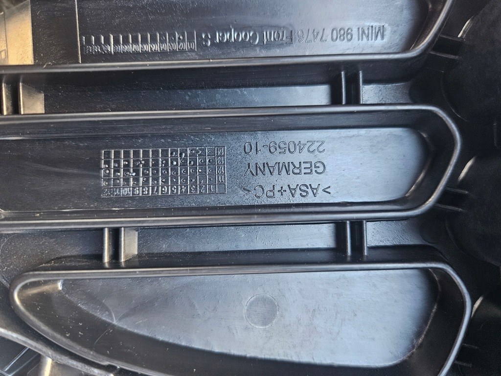 фото №8, Mini cooper s r60 решётка решётка радиатора nowa oryg 9807476
