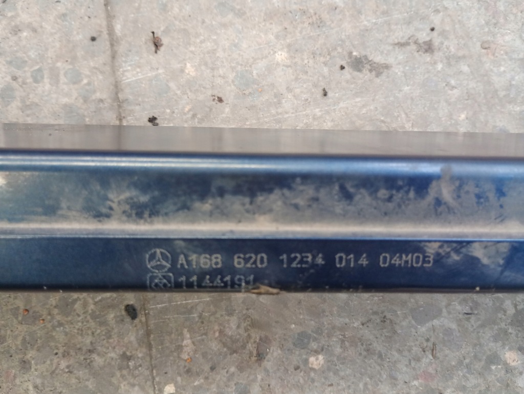 фото №10, A1686201234 балка бампера перед mercedes w168