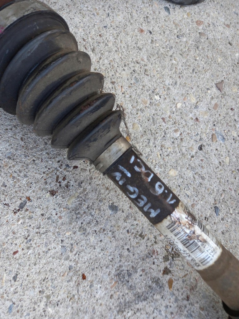 фото №4, Привідний вал короткий ліва renault megane iv 1.6 dci 16-