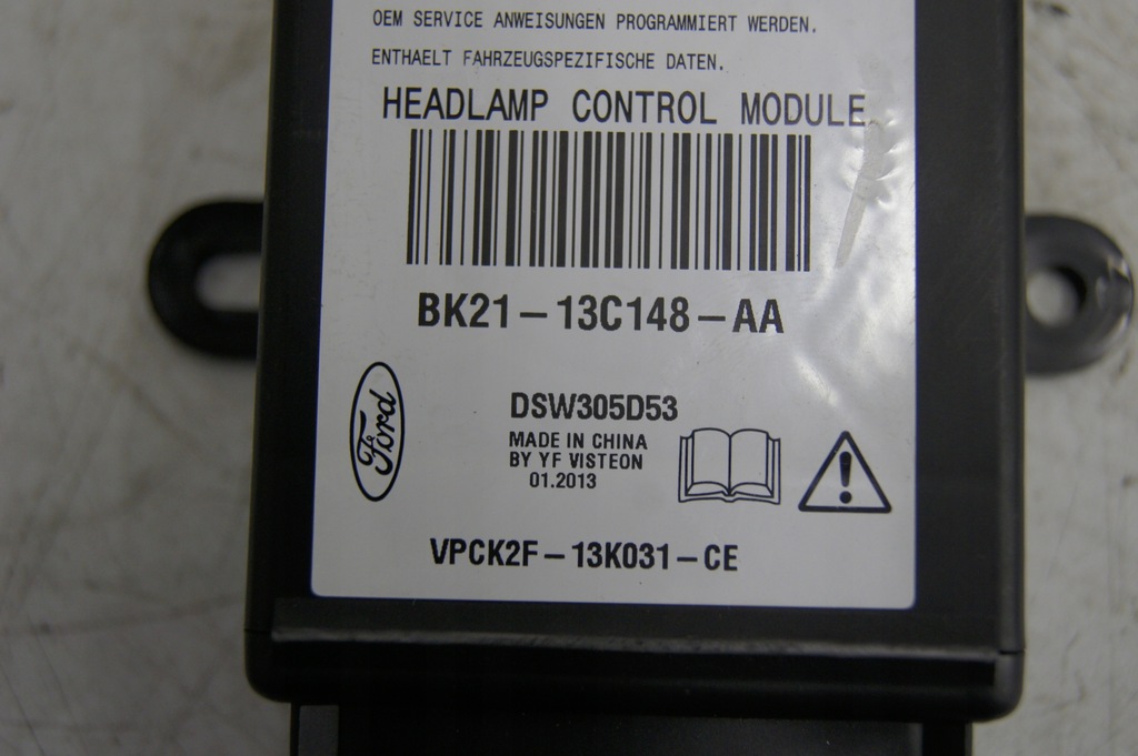 фото №3, Модуль лампа світла transit custom i