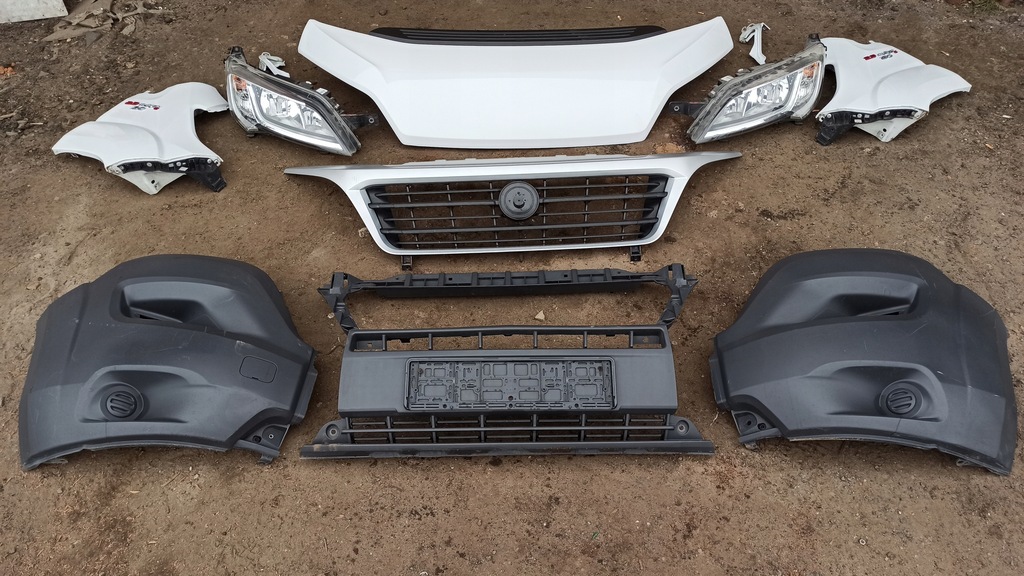 фото №7, Решётка радиатора решётка радиатора радиатора перед fiat ducato 14+ идеальное состояние