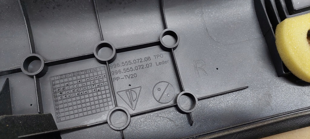 фото №5, Обивка обшивка задняя правый porsche 911 996