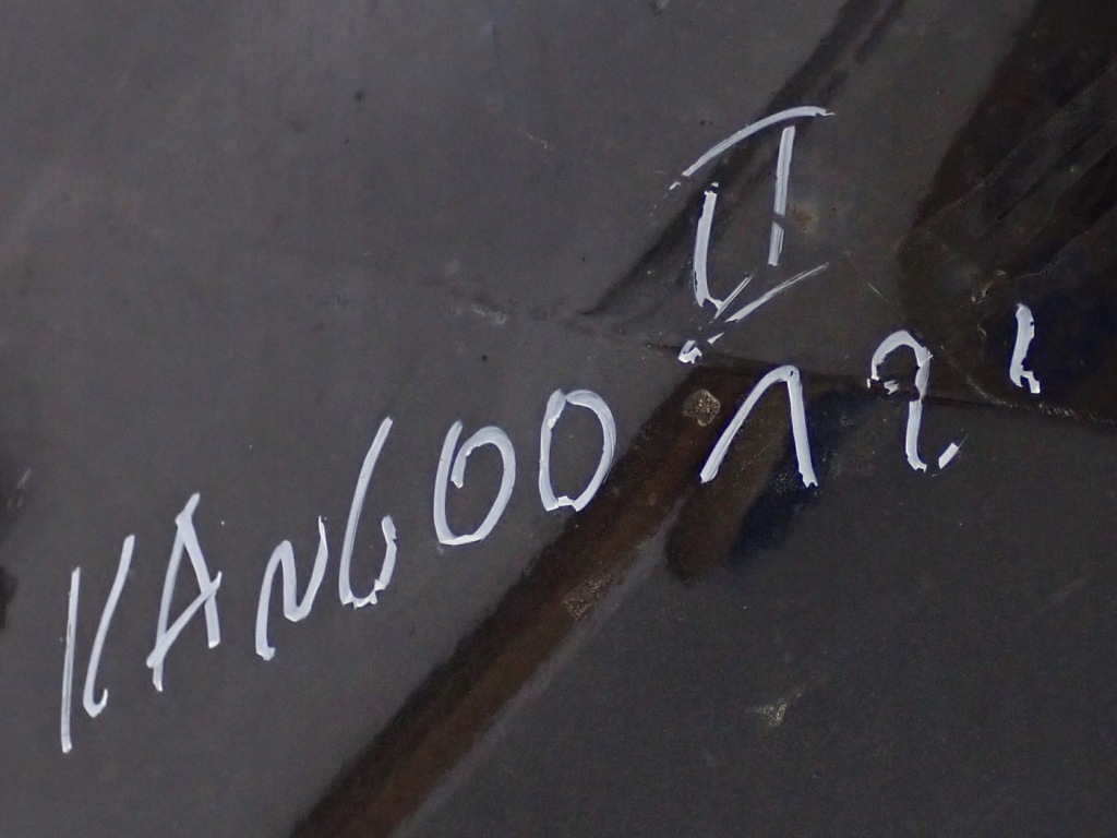 Бампер задняя задний оригинал pdc renault kangoo 8200436723 2xodblask Недорого