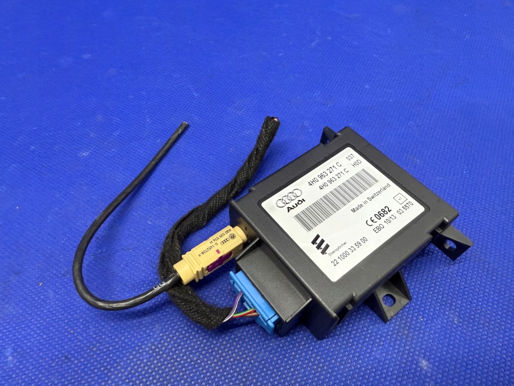 фото №1, Модуль webasto audi a7 4g 4h0963271c блок управления электронный, системы