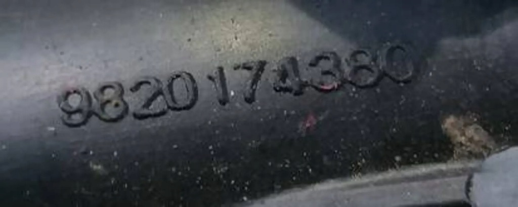 фото №2, Opel crossland - трубка патрубок wody 9820174380