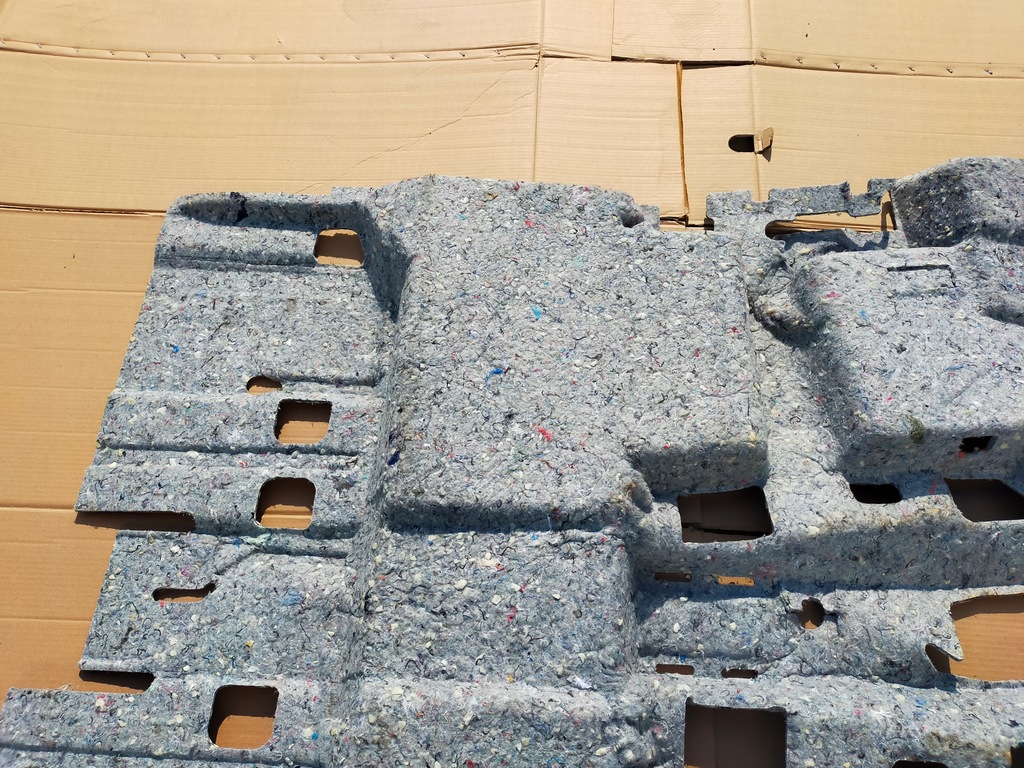 фото №10, Vw touran iii 3 17r 2,0tdi 110kw войлок шумоизоляция коврик пол 5ta863919a