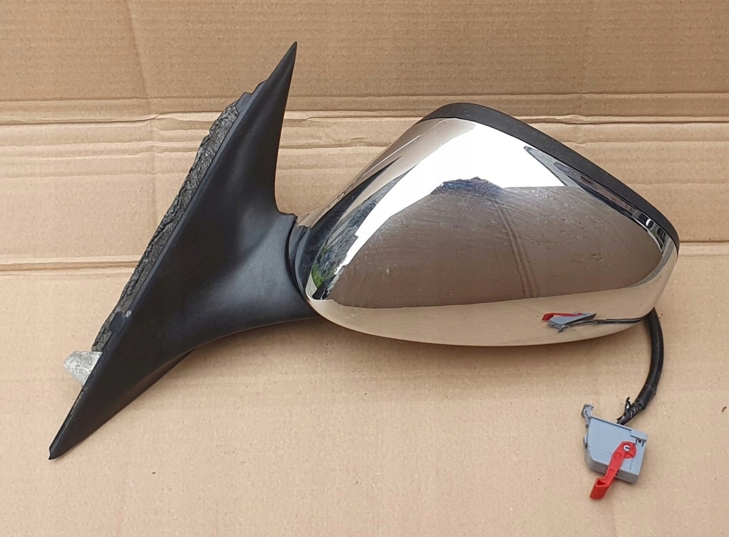 фото №1, Alfa romeo 159 зеркало левая 7-pin хром