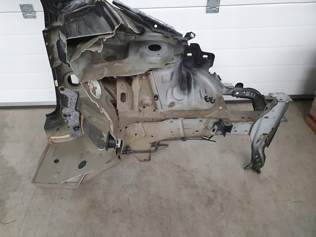 фото №6, Чверть лонжерон підкрилок блок двигуна перед ліва peugeot 208 i