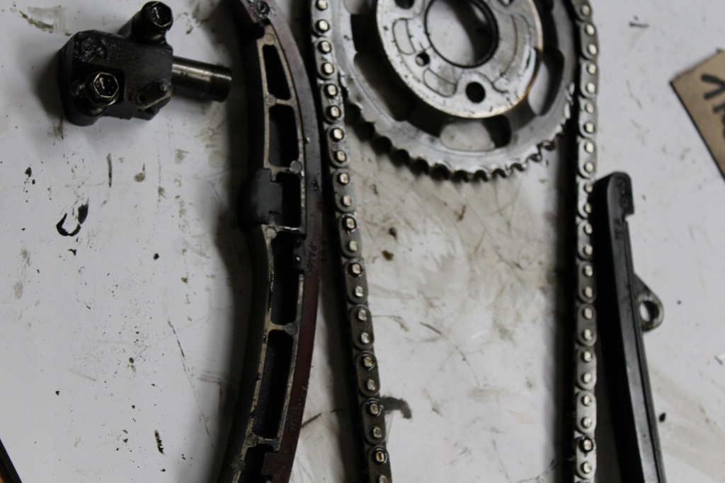 фото №14, Kompletny грм напрямна ланцюг yaris i ii auris corolla e12 1.4 d4 1nd