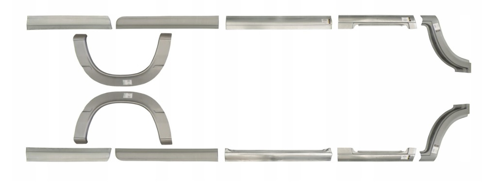 фото №1, Sprinter lt 95-06 max поріг ремкомплект підкрилок kpl