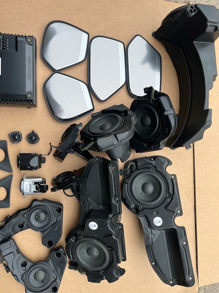 фото №14, Audi a7 s7 rs7 c7 4g lift bang olufsen комплект монтаж