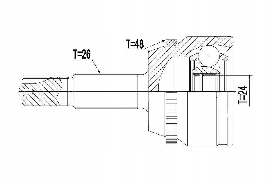 фото №2, Шарнір зовнішній toyota highlander 07-13