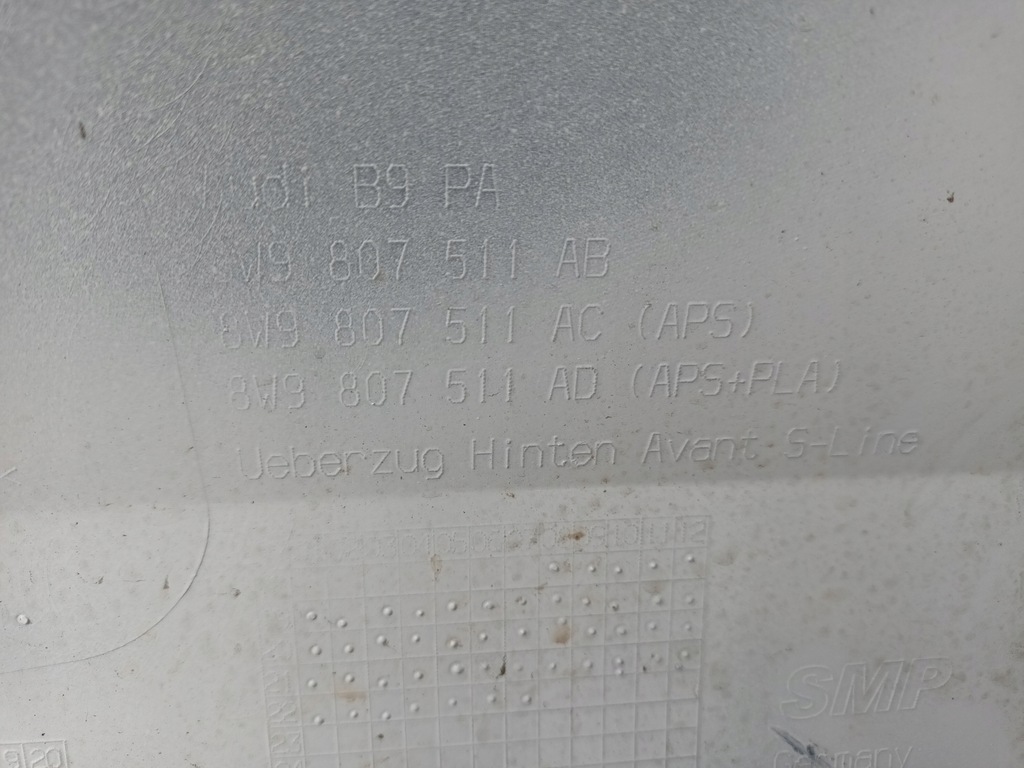 фото №8, Бампер задний audi a4 b9 lift s-line задняя s4 kombi