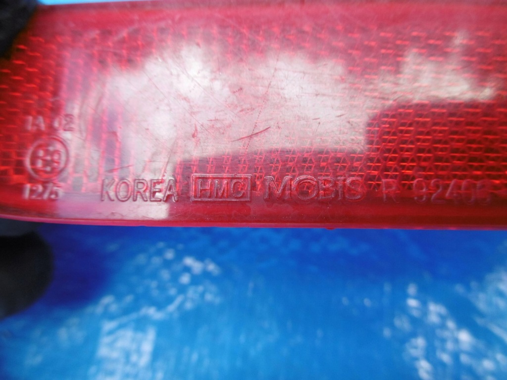 фото №7, Отражатель бампера правый задняя hyundai elantra v 5 r 92406-3x200