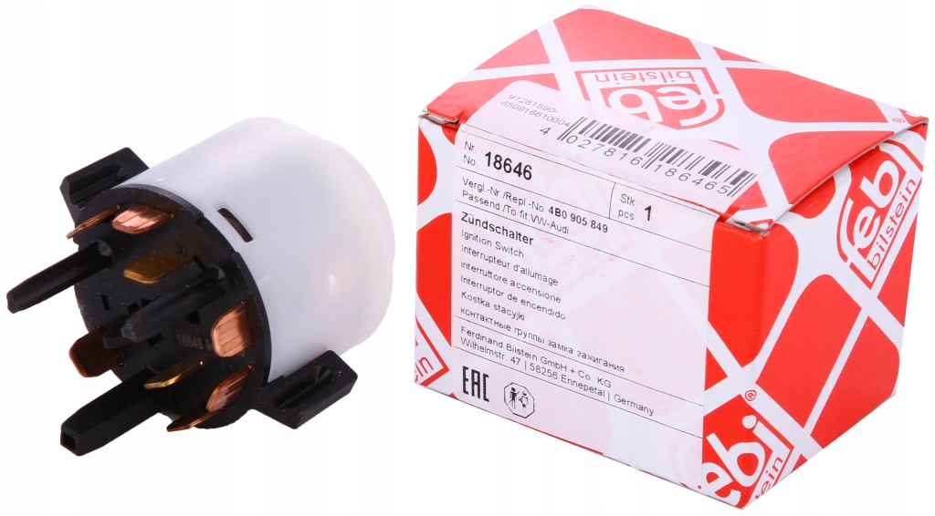 Febi колодка замка зажигания audi a3,a4, ford galaxy i, seat ibiza iii,iv, leon, ex Цена