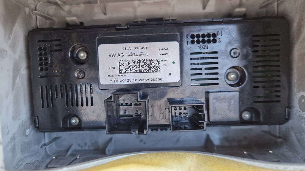 фото №6, Лампа потолочный воздуховод панель кондиционер vw t6.1 multivan 2019- nowa оригинал