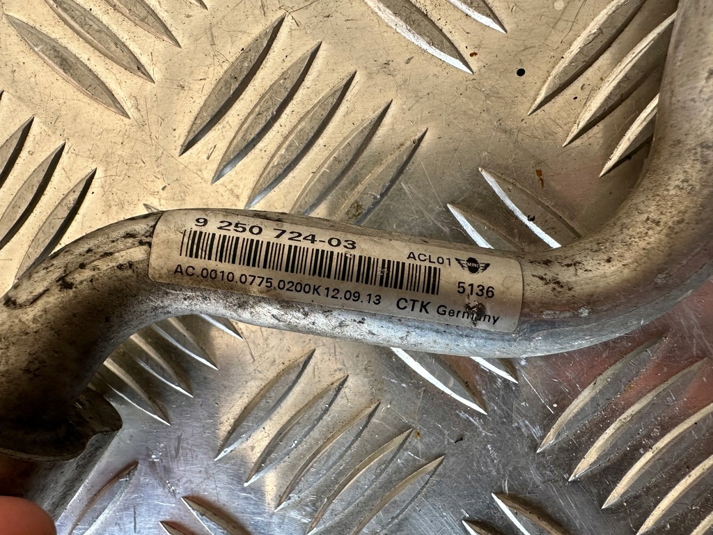 фото №4, Mini cooper r56 1.6d шланг кондиционера 9250724