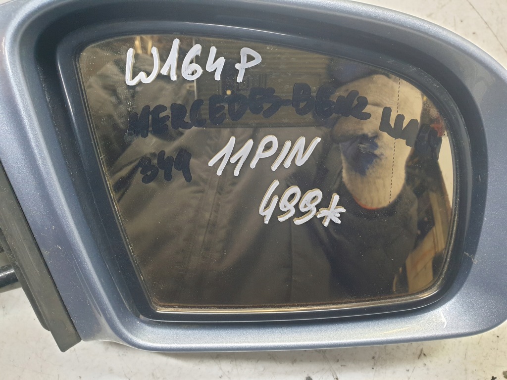 Купить Зеркало правое 11 pin mercedes-benz ml w164 2006 rok код лакокрасочного покрытия 349