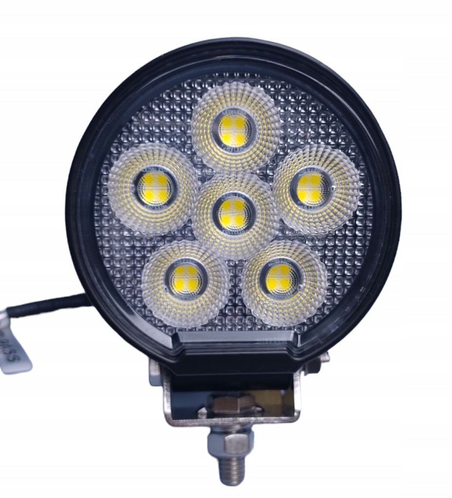 Лампа робоча світлодіодна 24 led 24w 12-24v діоди osram кругла mini протитуманна фара Ціна
